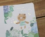 Liang Feng Watercolor Mini Card Season Greeting