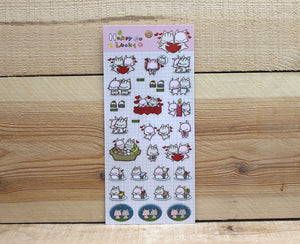 Happy Go Lucky Transparent Sticker Sheet Version 3