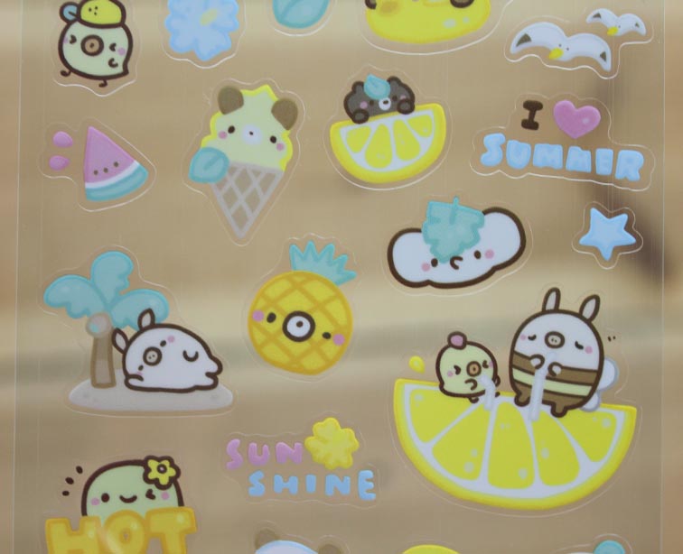 Bread Tree Sticker Sheet Transparent Version 1
