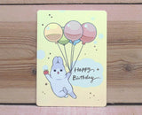 Machiko Happy Birthday Card