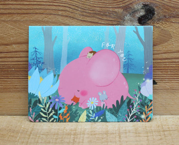 Mandie and Friends Mini Card For You