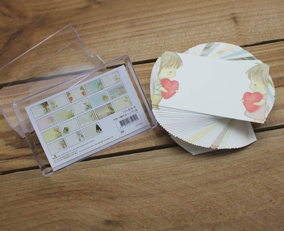 Amy and Tim Message Cards with Plastic Case Version 2