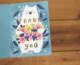 Cindy Chu Thank You Card Bear