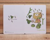 Dear Little Bear Thank You Card