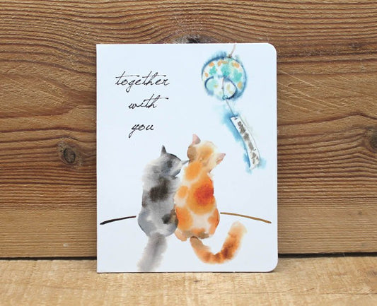Liang Feng Watercolor Mini Card Together with You