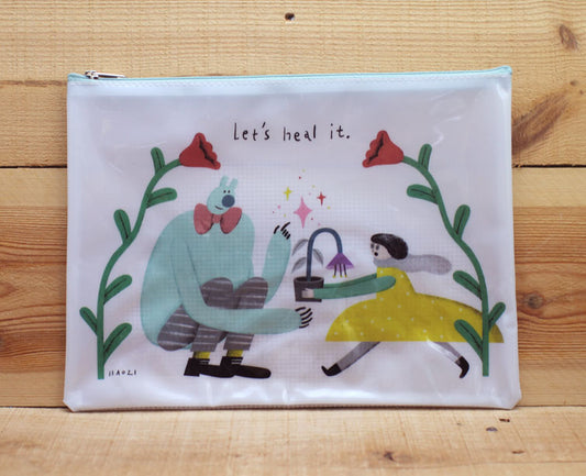 Baozi Studio B5 Big Pencil Zipper Pouch