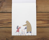 Xiu Xiu Bear Large Size Notepad