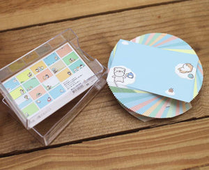 Hi John Message Cards with Plastic Case