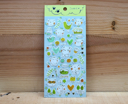 Jan Hsuan's Illustration Sticker Sheet
