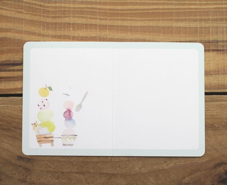 Liang Feng Watercolor Mini Card Happy Birthday