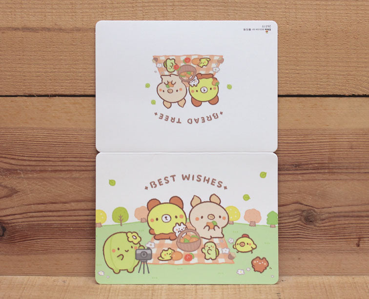 Bread Tree Best Wishes Card