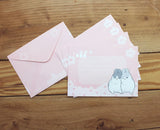 Machiko Sakura and Koi Fish Envelopes Set of 10pc 2 Designs Pack