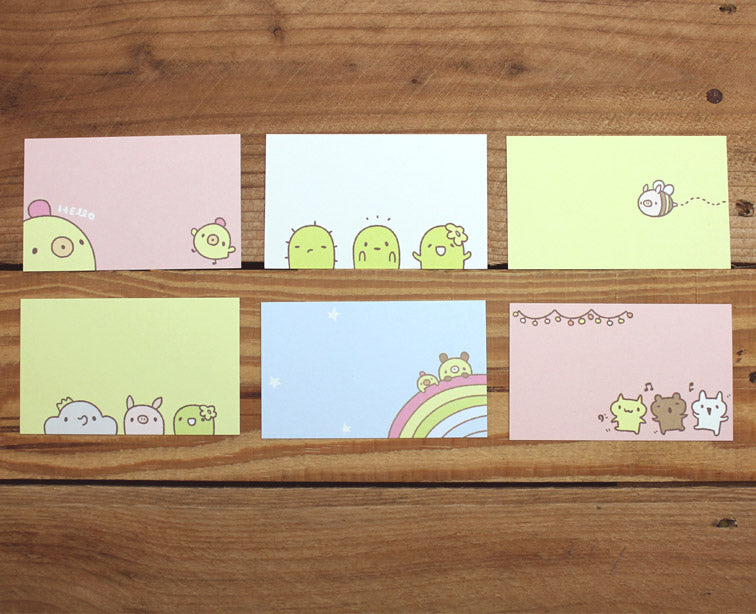 Bread Tree Message Cards with Plastic Case Version 2