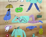 Baozi Studio A Good Dream Transparent Sticker Sheet