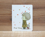 Amy and Tim Fall Leaves Mini Card For You
