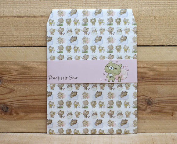 Dear Little Bear Large Paper Envelopes Gift Bags