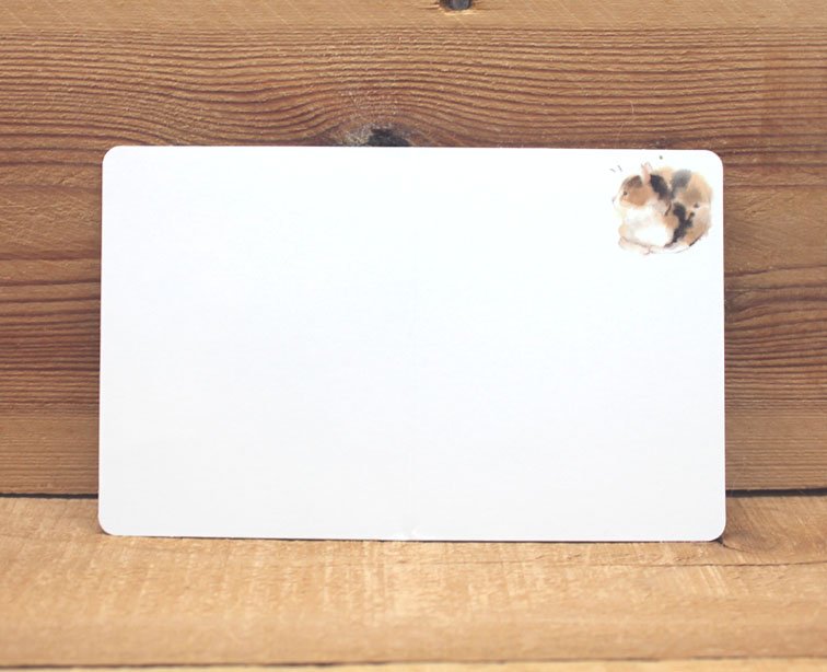 Liang Feng Watercolor Mini Card Together with You