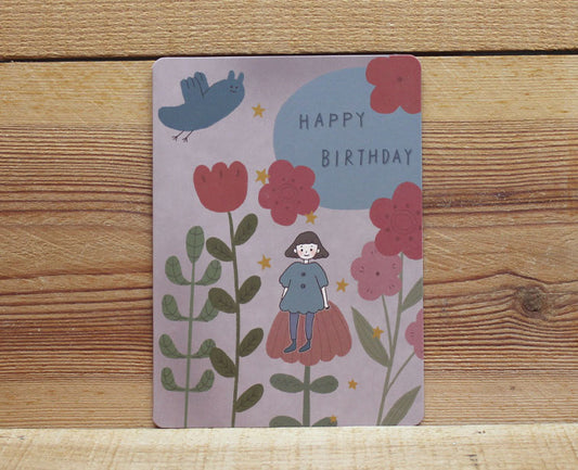 Luckylulu Happy Birthday Card