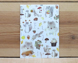 Liang Feng Watercolor Squirrel Card Any Occasion