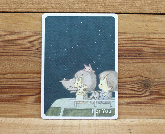 Amy and Tim Starry Night For You Card