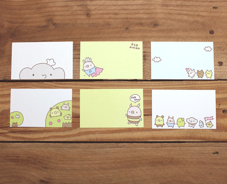 Bread Tree Message Cards with Plastic Case Version 2
