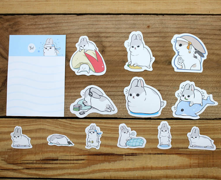 Machiko Sticker Flakes Version 1