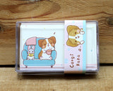 Corgi Kaka Message Cards with Plastic Case