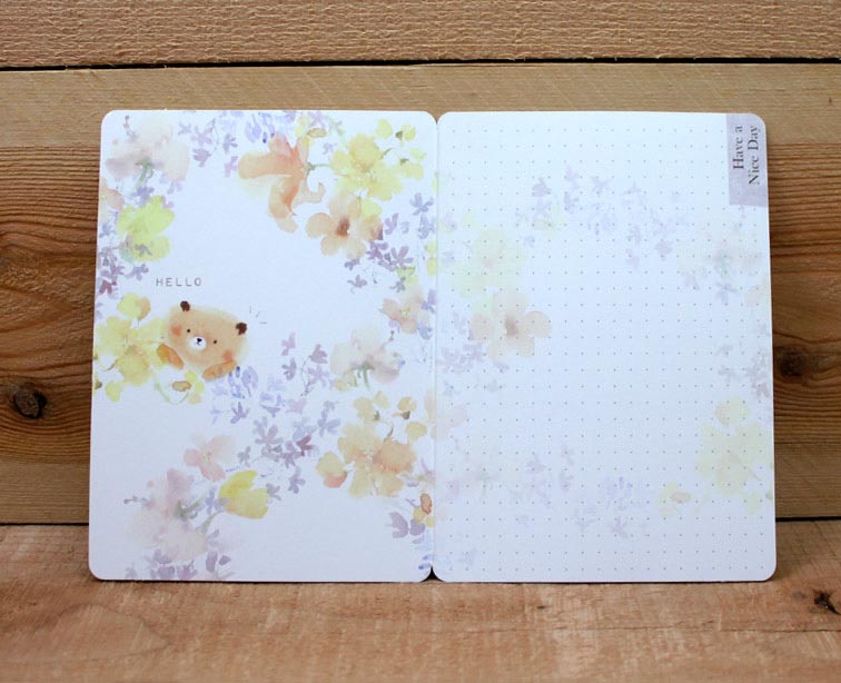 Liang Feng Watercolor Porcupine For You Gold Foiled Card