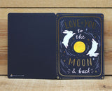 Cindy Chu Love You to the Moon & Back Rabbit Card