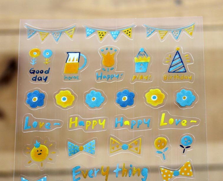 Jan Hsuan's Illustration Every Day Transparent Sticker Sheet