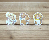 Corgi Kaka Cute Sticker Flakes
