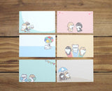 Hi John Message Cards with Plastic Case