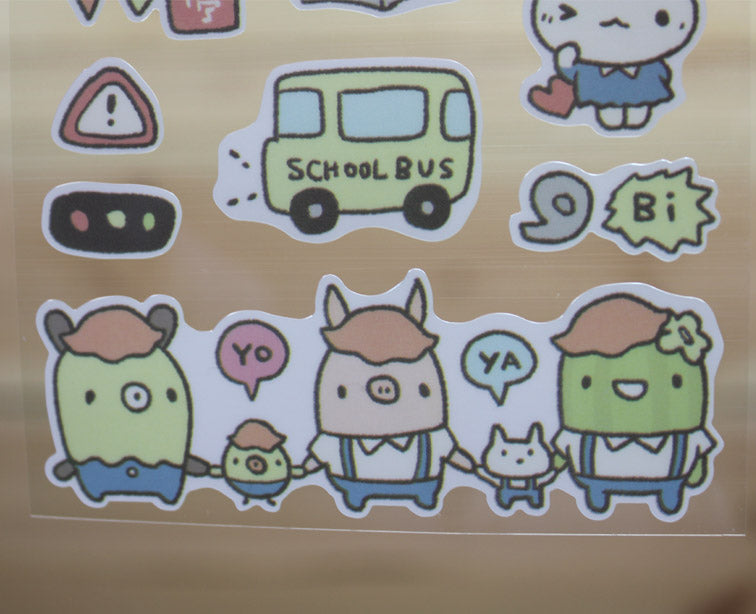 Bread Tree School Days Sticker Sheet