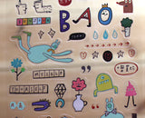 Baozi Studio Transparent Sticker Sheet