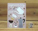 Cindy Chu Espressilly For You Card Coffee