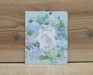 Liang Feng Watercolor Mini Card Season Greeting Version 2