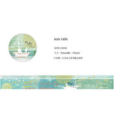 Chamil Garden MTW-CH096 Sun Rain Washi Masking Tape Roll