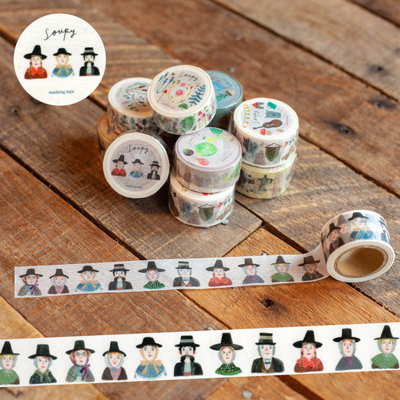 Soupy 19th Washi Tape Roll