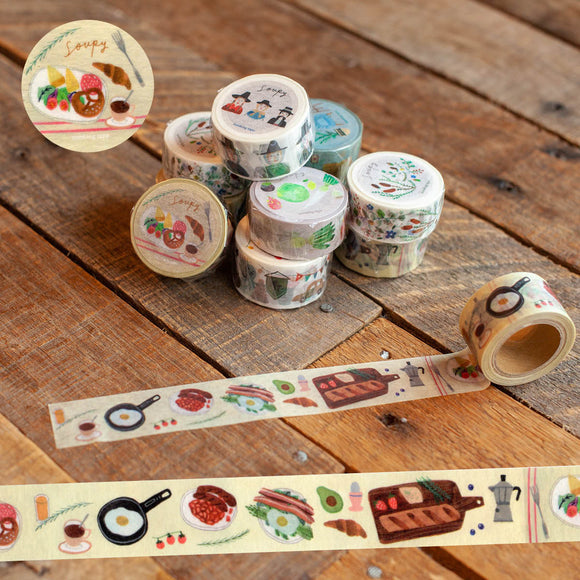 Soupy Delicious Meals Washi Tape Roll