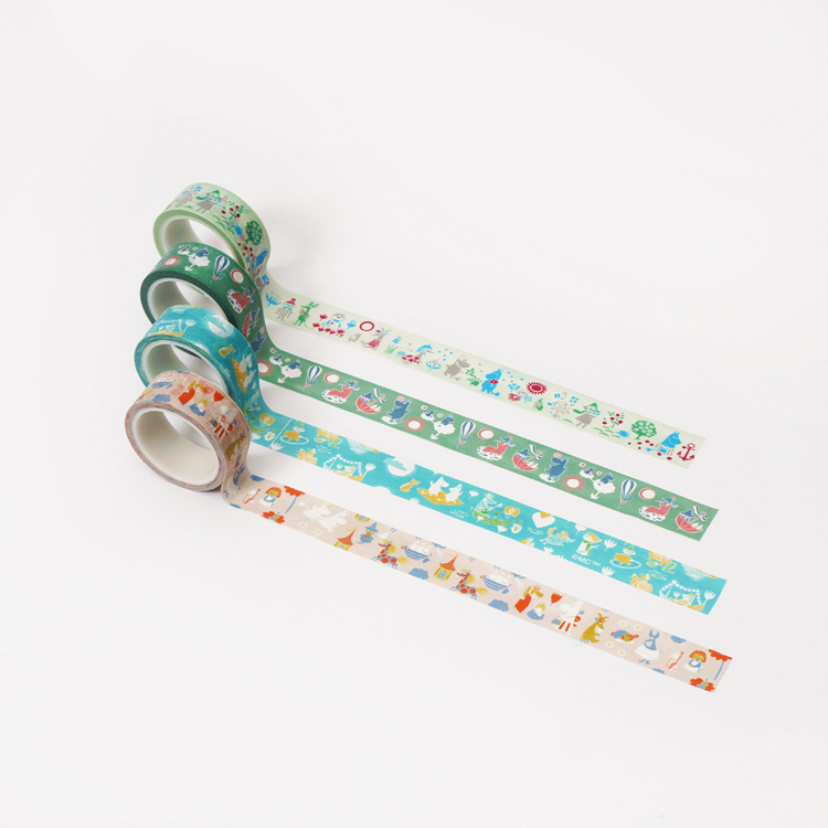 Funtape Moomin #4 Masking Washi Tape Roll